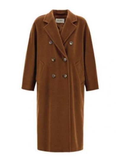 Madame Wool Cashmere Double Coat Tobacco - MAX MARA - BALAAN 2