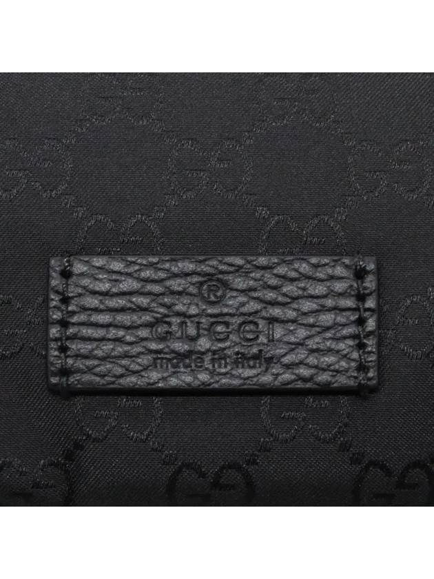 GG Fabric Waist Bag Black - GUCCI - BALAAN 9