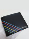 rainbow stripe detail leather wallet M2A7625APSSTS - PAUL SMITH - BALAAN 4