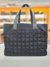 Vintage travel nylon black shopper bag 8030949 - CHANEL - BALAAN 3