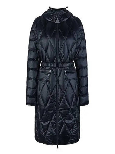 23FW 1C00008 595ZZ 778 Serilong Women’s Long Down Hooded Jacket Night Blue 997753 - MONCLER - BALAAN 1