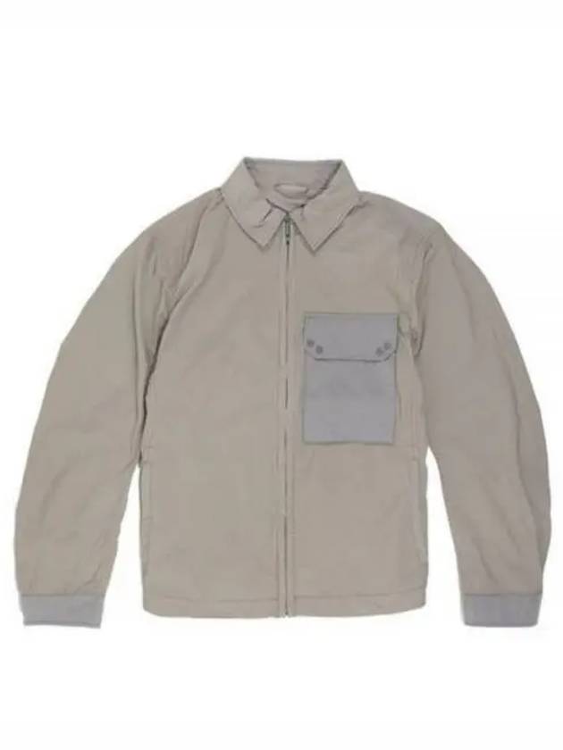 Pocket Zip-Up Mid Layer Jacket Grey - TEN C - BALAAN 2