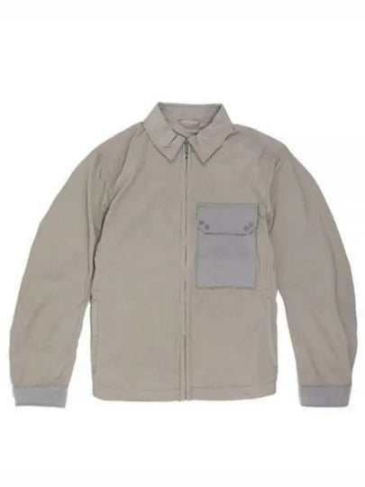 Pocket Zip-Up Mid Layer Jacket Grey - TEN C - BALAAN 2