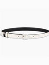 30 Montaigne Reversible Leather Belt Black - DIOR - BALAAN 4