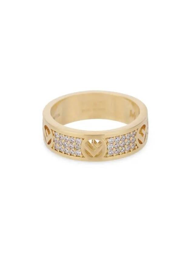 F Is Fendi Crystal Ring Gold - FENDI - BALAAN 2