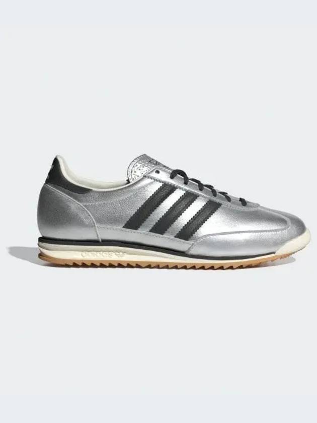 SL 72 Casual Low Top Sneakers Silver Black - ADIDAS - BALAAN 2