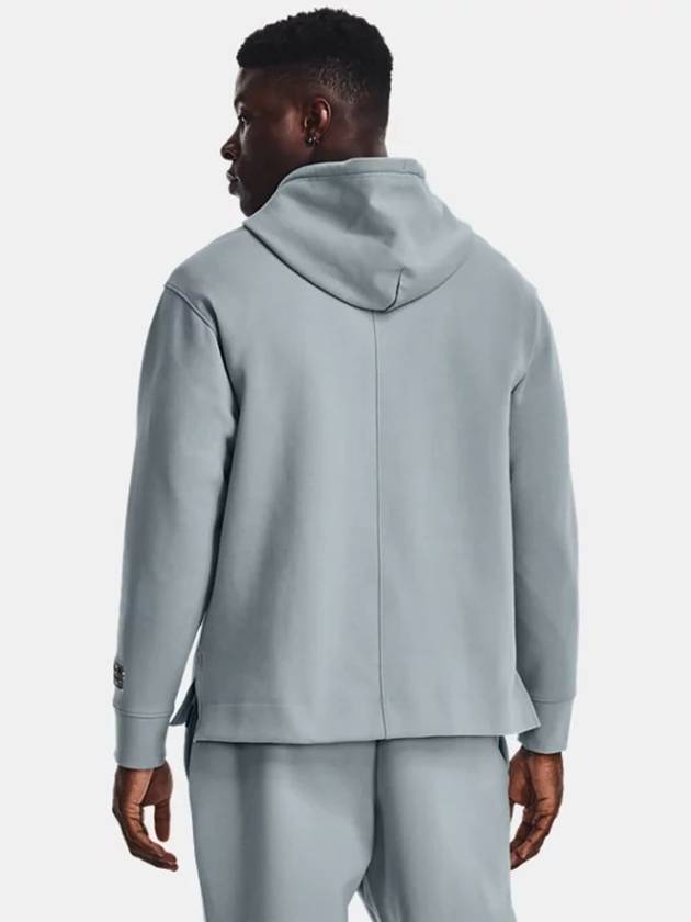 Summit Knit Hoodie Blue - UNDER ARMOUR - BALAAN 3