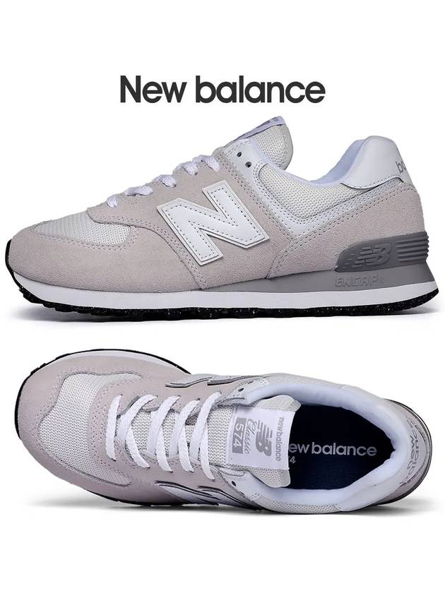 574 Low Top Sneakers Ivory - NEW BALANCE - BALAAN 2