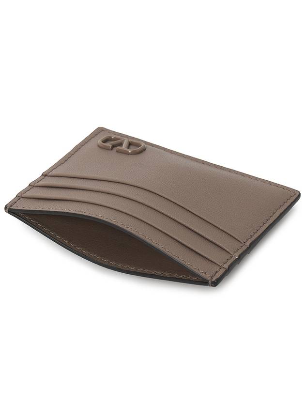 V logo signature men's card wallet P0S49ZQU 416 - VALENTINO - BALAAN 4