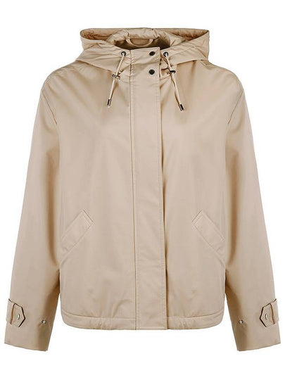 Technical Hooded Jacket Beige - LORO PIANA - BALAAN 2