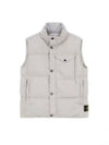 Crinkle Reps R-NY Down Vest Grey - STONE ISLAND - BALAAN 1