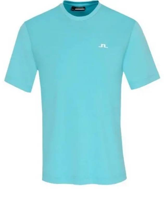 Ade Regular Fit Short Sleeve T-Shirt Light Blue - J.LINDEBERG - BALAAN 2