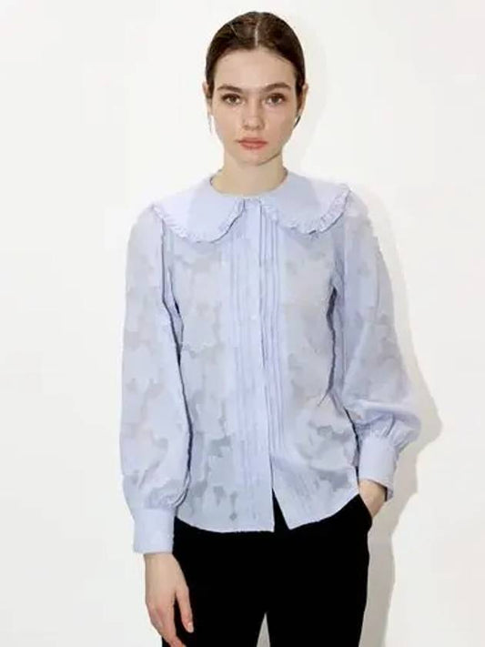 Cloud Frill Blouse Purple - DAMAGE MNEMONIC - BALAAN 2