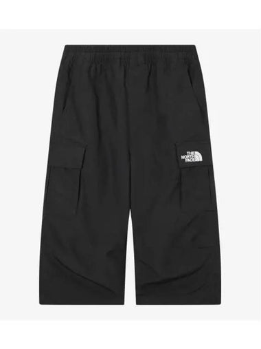 The North Face KIDS Utility Cargo Capri NR6NQ01U BLK - THE NORTH FACE - BALAAN 1