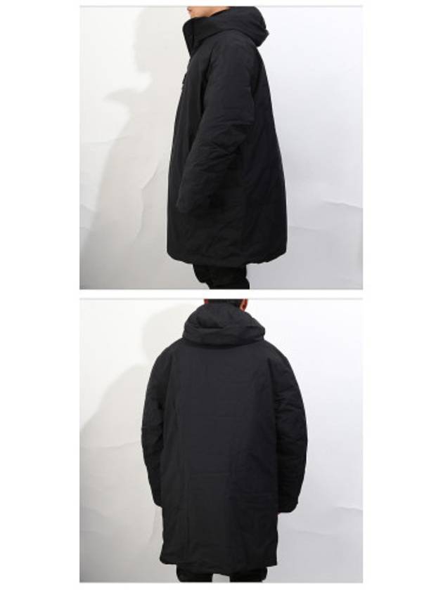 Gore-Tex Logo Down Parka Black - Y-3 - BALAAN 4