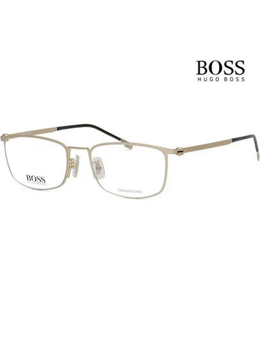 Hugo Boss Glasses Frame BOSS1351F AOZ Light Gold Frame Stainless Steel - HUGO BOSS - BALAAN 1