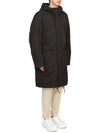 Garson Twill Combat Logo Parka Black - MOOSE KNUCKLES - BALAAN 5