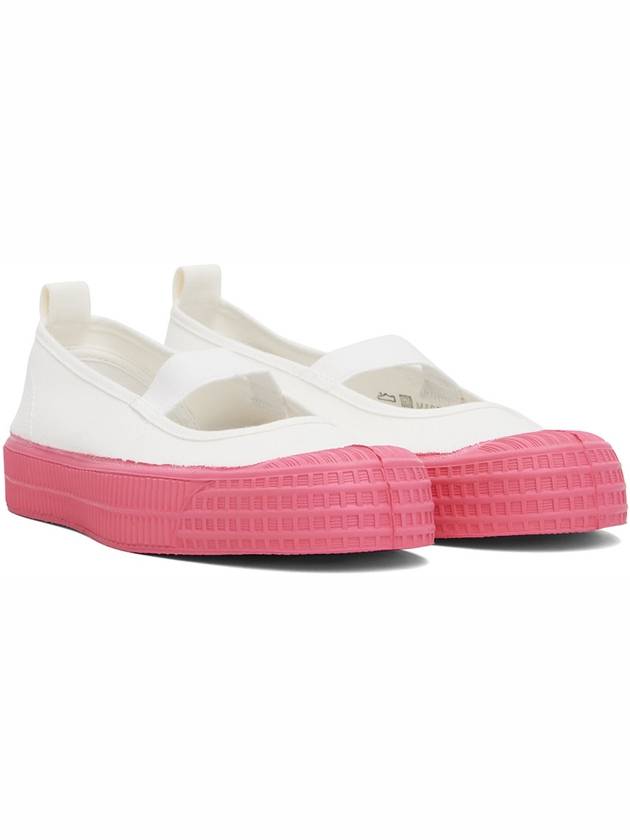 Uwabaki Indoor Flat Pink White - COMME DES GARCONS - BALAAN 3