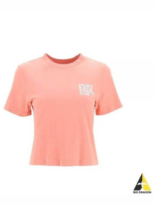 EXERCISE OFTen c ROPPED T SHIRT FLAMI Army NGO TS652 open crop - SPORTY & RICH - BALAAN 1