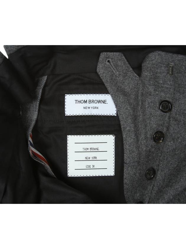 Wool Cashmere 4 Bar Classic Backstrap - THOM BROWNE - BALAAN 8