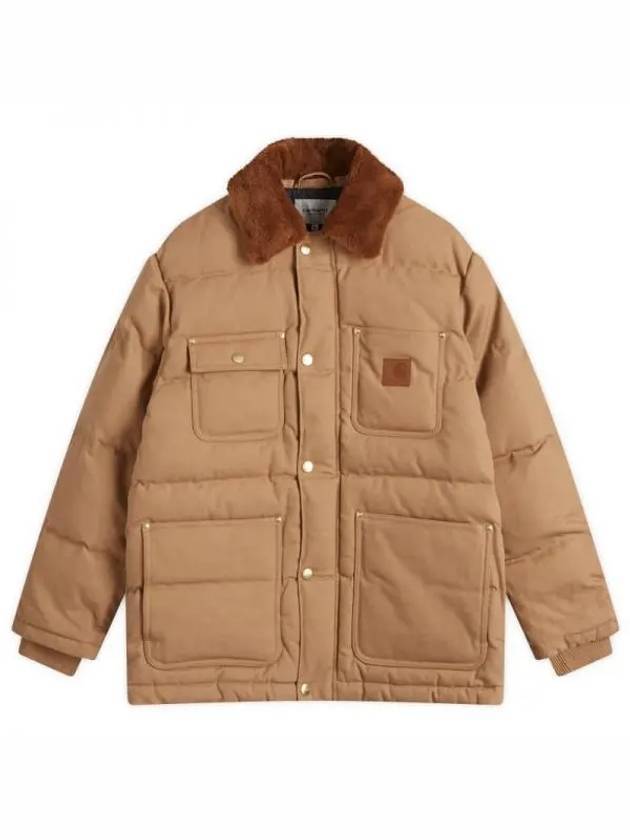 Rayley Cotton Jacket Brown - CARHARTT WIP - BALAAN 1