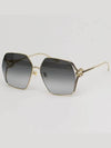 Eyewear Interlocking G Sunglasses Gold - GUCCI - BALAAN 4