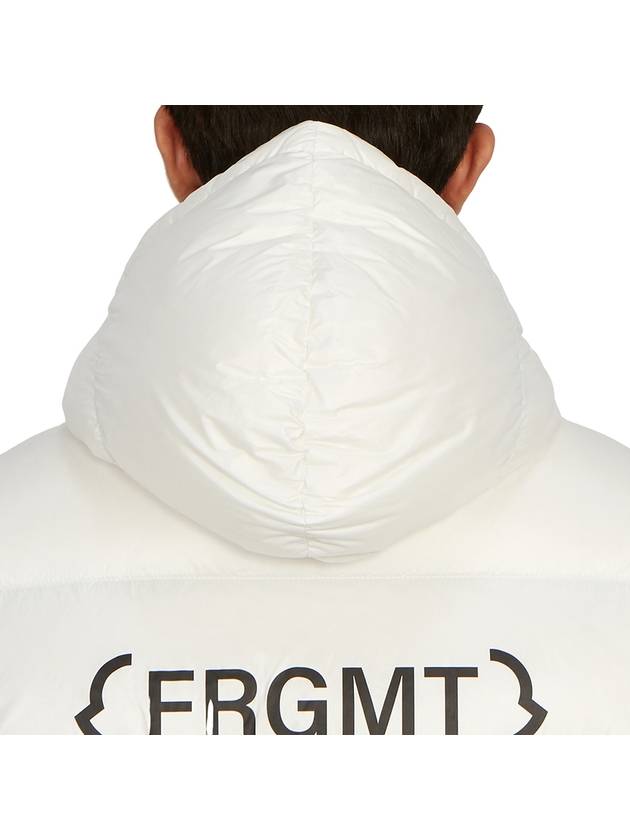 Marsh Hooded Padded Down Vest White - MONCLER - BALAAN 11