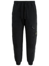 Compass Badge Panel Track Pants Black - STONE ISLAND - BALAAN 2