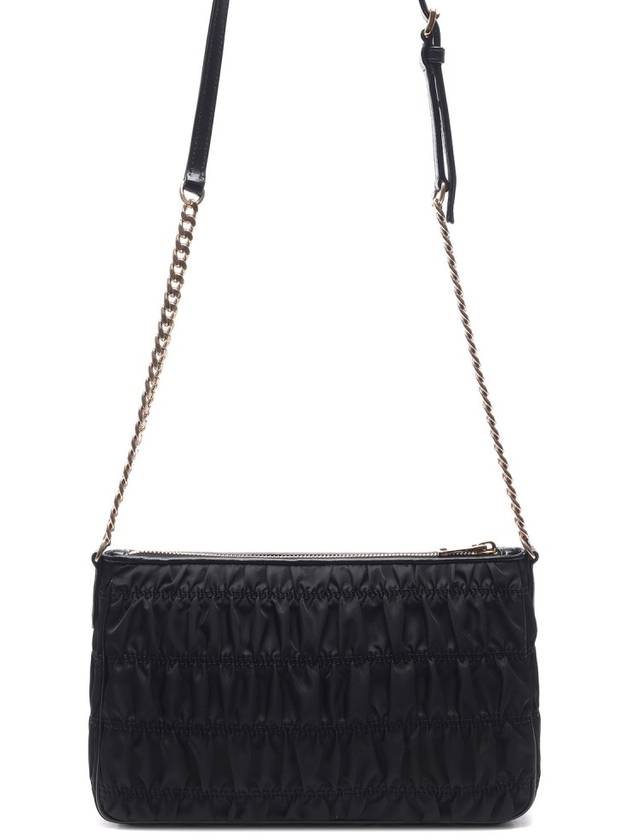 Pocono Goffre Chain Shoulder Bag Black Gold - PRADA - BALAAN 5