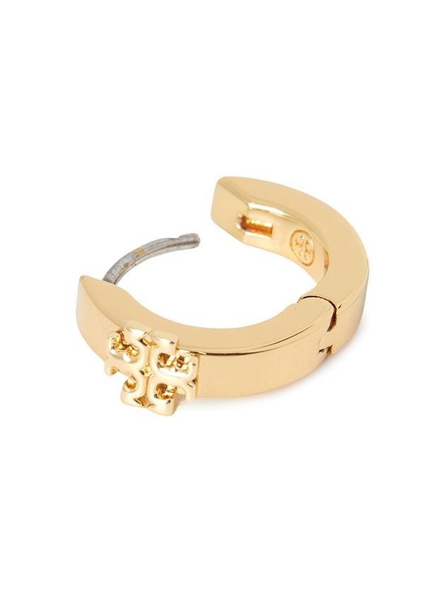 Kira Double T Huggie Earrings Gold - TORY BURCH - BALAAN 5