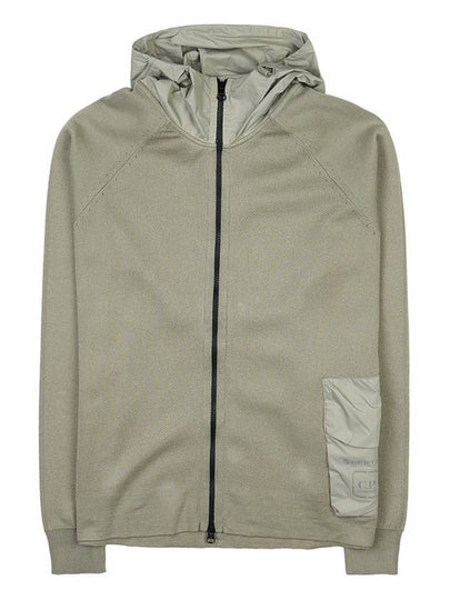 Metropolis Series Zip-Up Hoodie Silver Sage - CP COMPANY - BALAAN 2