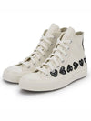 Comme des Gar ons heart logo white sneakers AZ K127 001 2 - COMME DES GARCONS PLAY - BALAAN 1