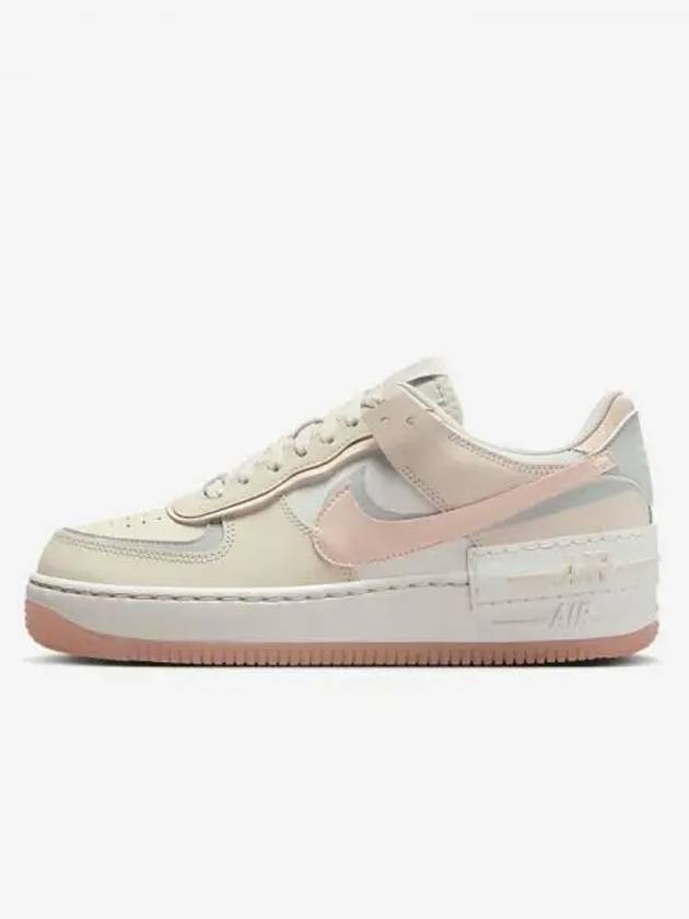 Air Force 1 Shadow Women s Sneakers DZ1847 105 Coconut Milk CRIMSON TT LT Silver Sail GUAVA ICE 663661 - NIKE - BALAAN 2