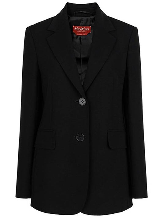 Black Linz Blazer Jacket 001 - MAX MARA - BALAAN 1