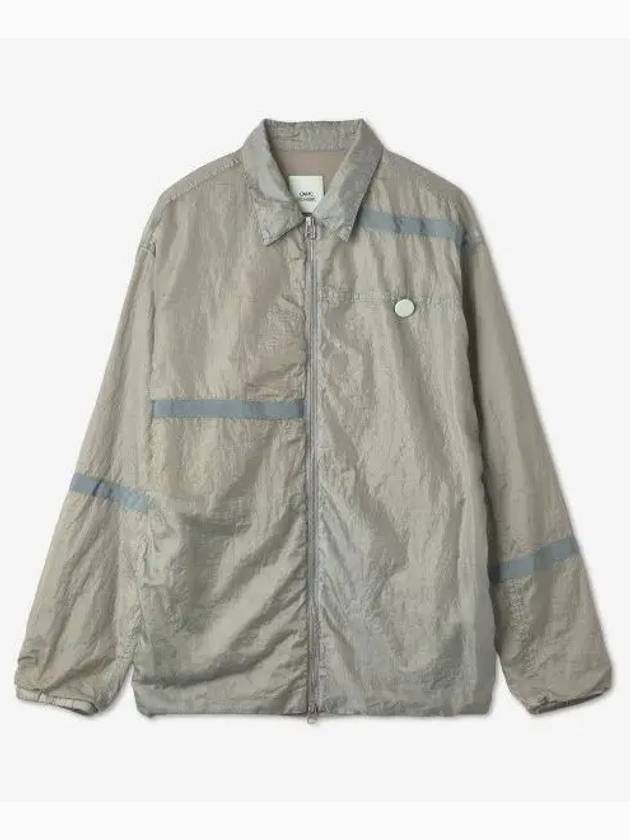 Rework Parachute Shirt Oxford Gray 23E28OAX12CAPOA059073 - OAMC - BALAAN 1