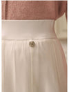 Chamomile Banding Sha Long Pleats Skirt - MICANE - BALAAN 4