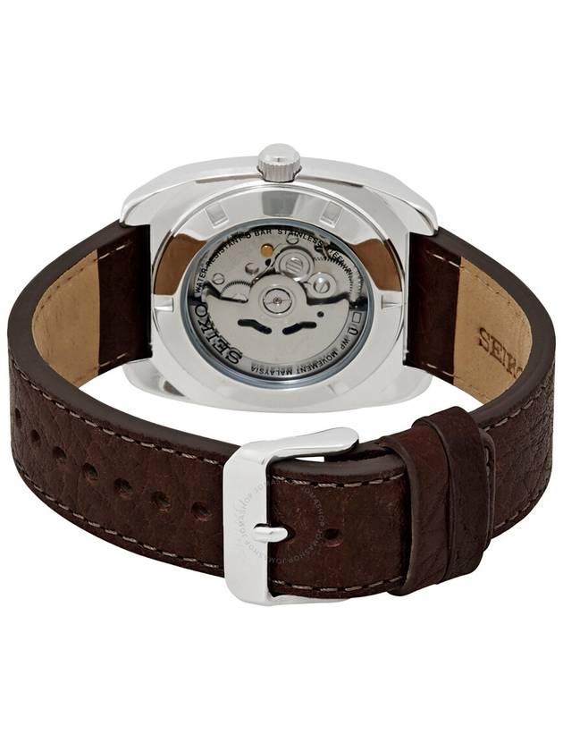 Seiko Recraft Automatic Green Dial Brown Leather Men's Watch SNKP27 - SEIKO - BALAAN 3