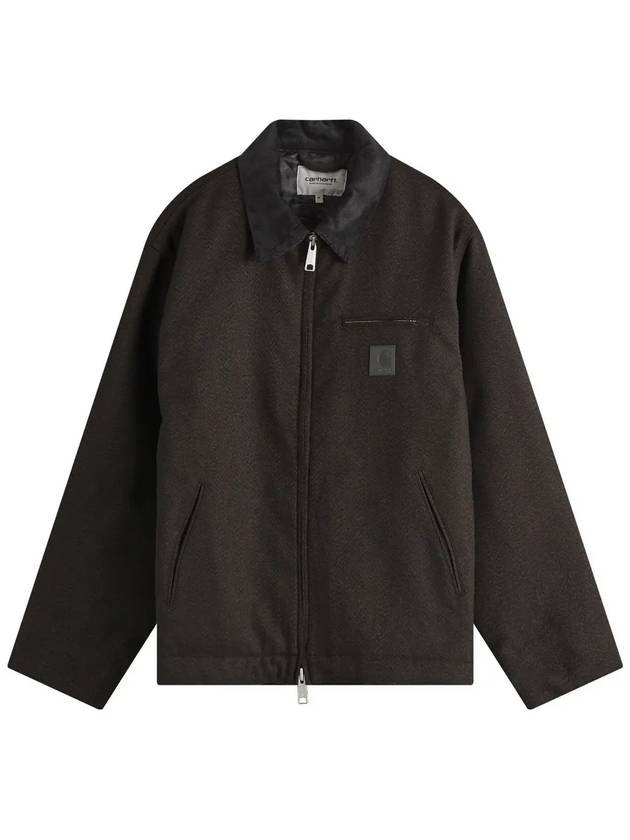 Truman Zip-Up Jacket Chocolate Black - CARHARTT WIP - BALAAN 2