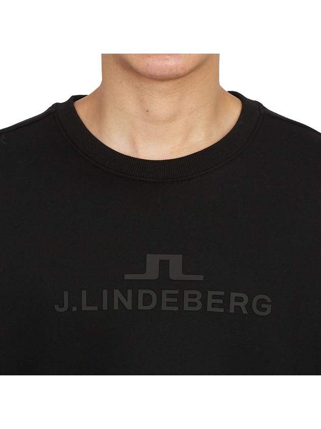 Alpha Crew Neck AMJS09054 9999 Men's Alpha Crew Neck - J.LINDEBERG - BALAAN 7