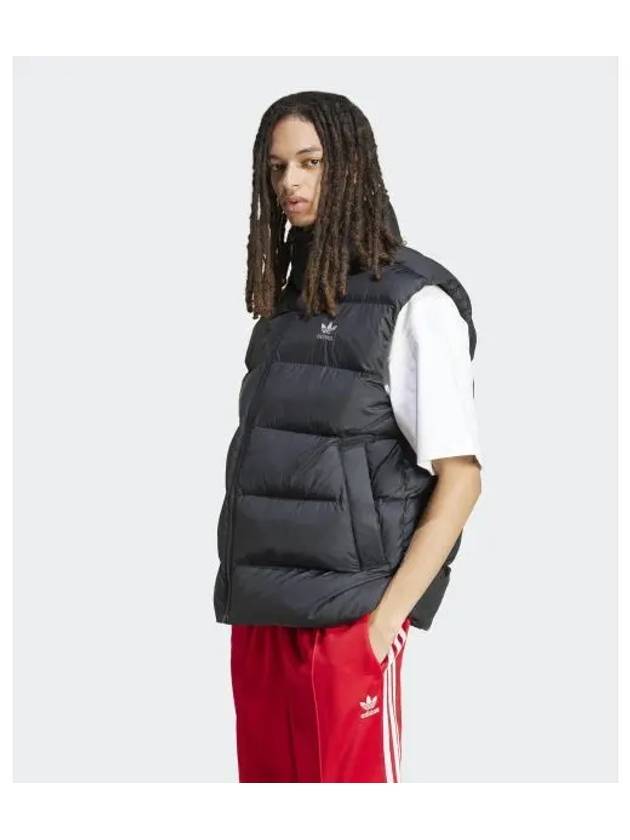 adidas tonal puffer padded vest black IY3399 - ADIDAS - BALAAN 1