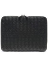 Classic Intrecciato Zipper Clutch Bag Camping - BOTTEGA VENETA - BALAAN 2