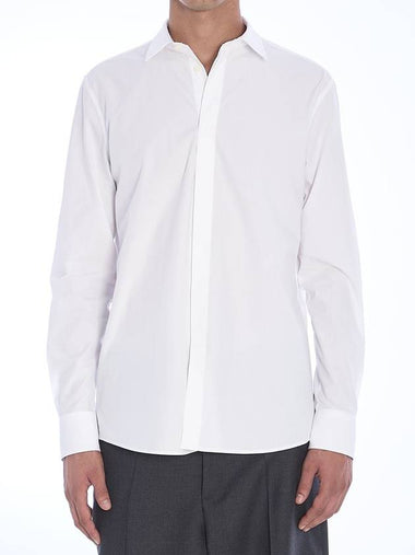 Cotton Poplin Shirt - VALENTINO - BALAAN 1