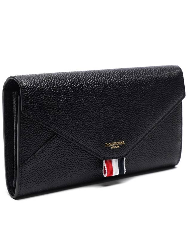 Envelope Continental Long Wallet Black - THOM BROWNE - BALAAN 4