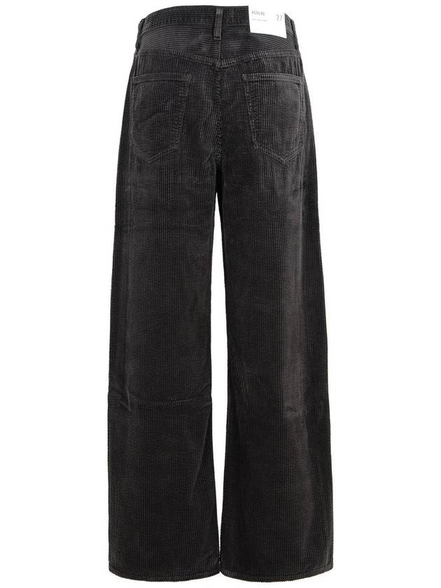 Agolde 'Low Curve' Black Cotton Jeans - AGOLDE - BALAAN 3