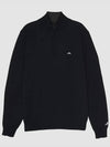 Kian Half Zip-Up Knit Top Black - J.LINDEBERG - BALAAN 3