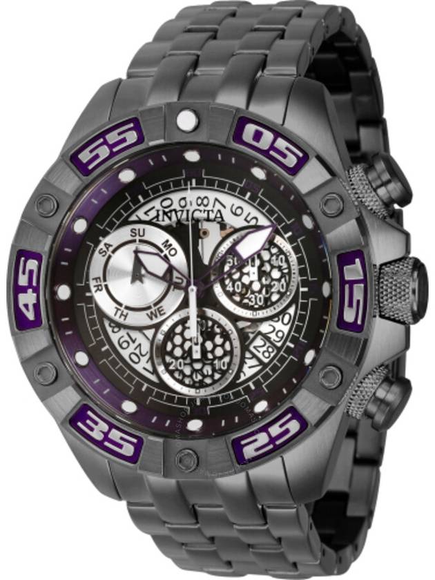 Invicta Coalition Forces Chronograph Quartz Black Dial Men's Watch 41669 - INVICTA - BALAAN 1