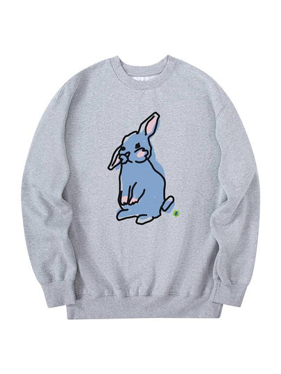 Rabbit Sweatshirt Grey - RADINEO - BALAAN 2