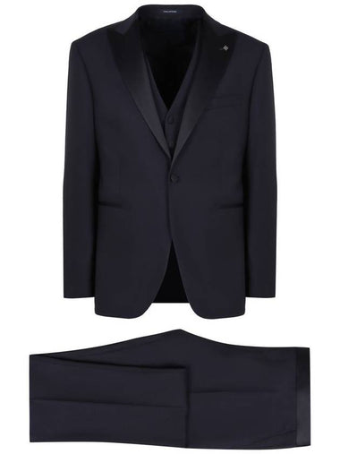 Tagliatore Three-Piece Wool Suit - TAGLIATORE - BALAAN 1