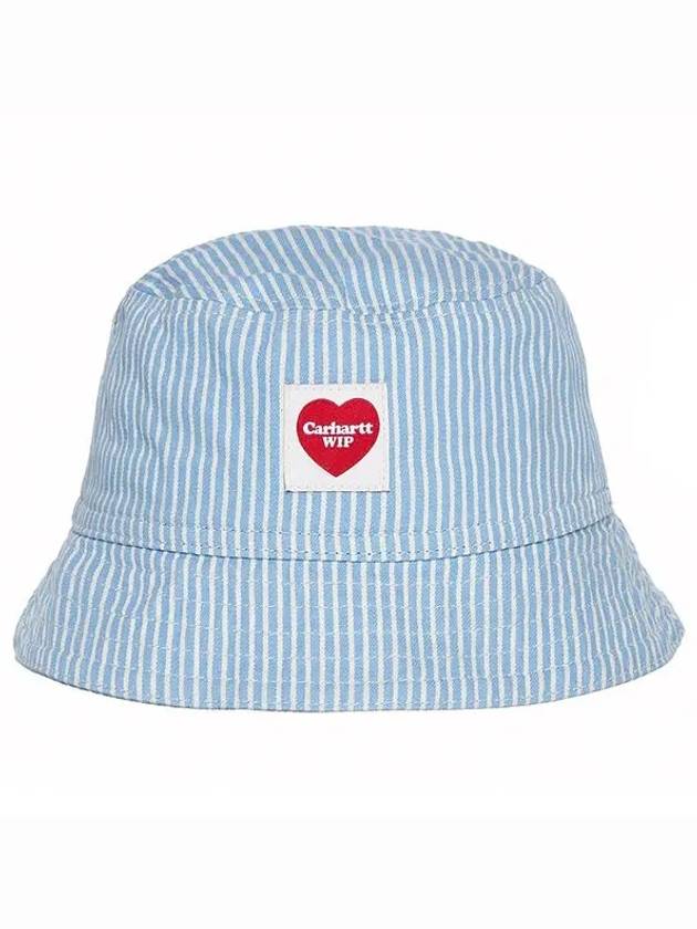 Carhartt Whip Terrell Hickory Stripe Bucket Hat Bleach Wex - CARHARTT WIP - BALAAN 2