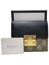 Women s 453155 GG Supreme Canvas Padlock Bicycle Wallet - GUCCI - BALAAN 10